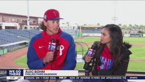 Spring Training: Phillies 3rd baseman Alec Bohm reflects on last season, talks Philly fans