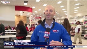 Holiday shopping spree at Target