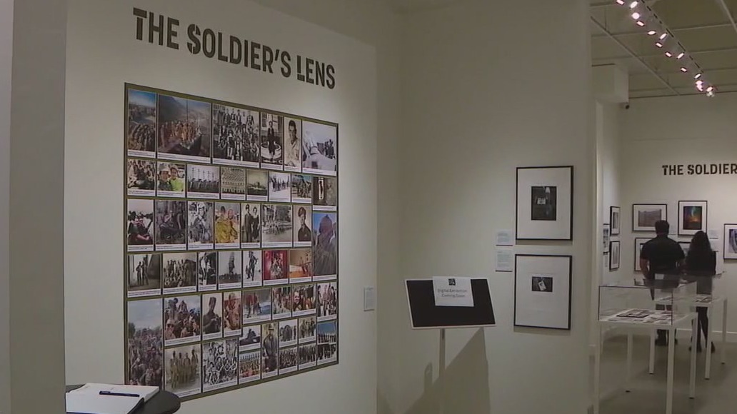 'The Soldier's Lens' exhibit