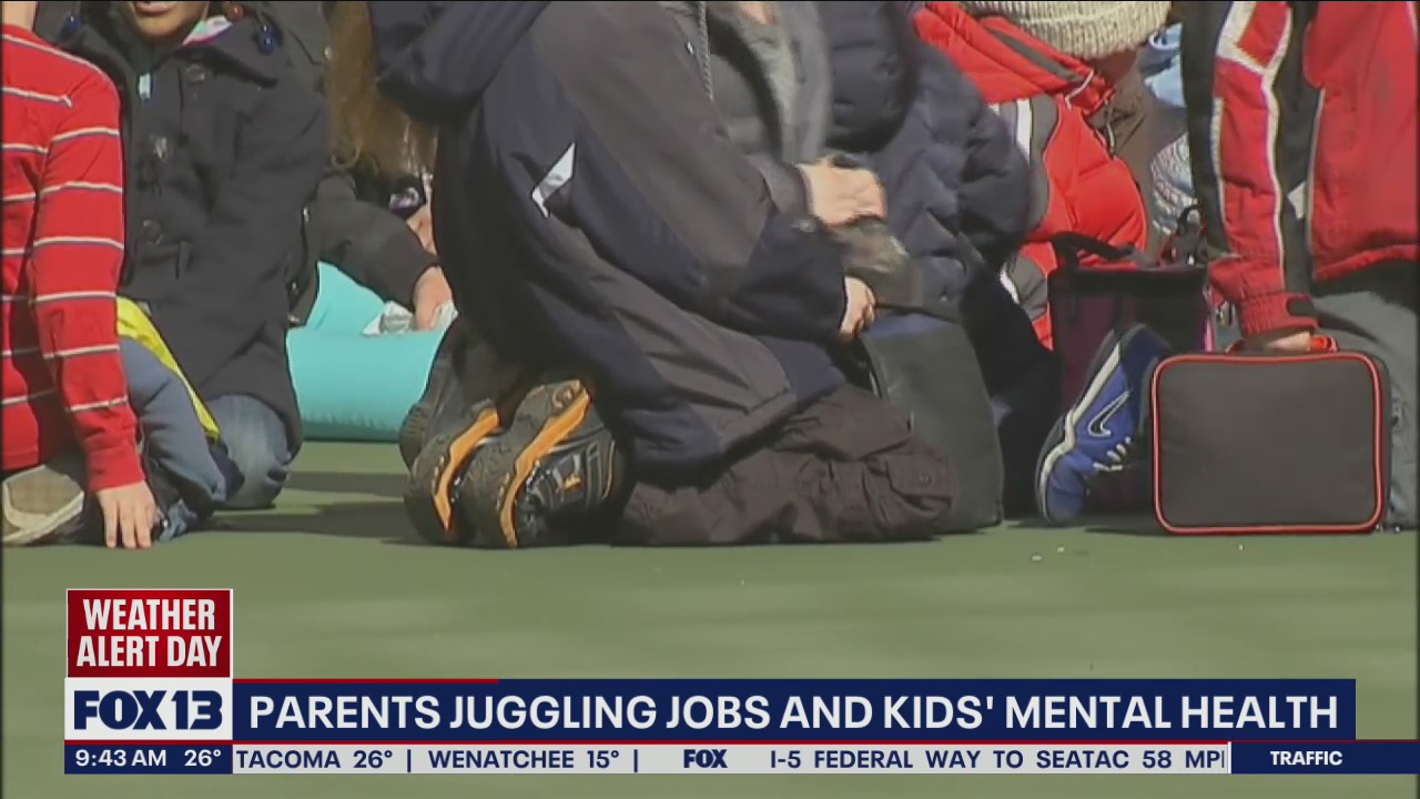 Parents juggling jobs and kids’ mental health