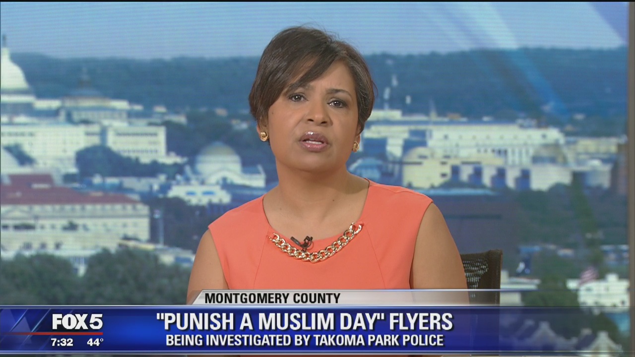 Takoma Park police investigating 'Punish A Muslim Day' flyers on social media