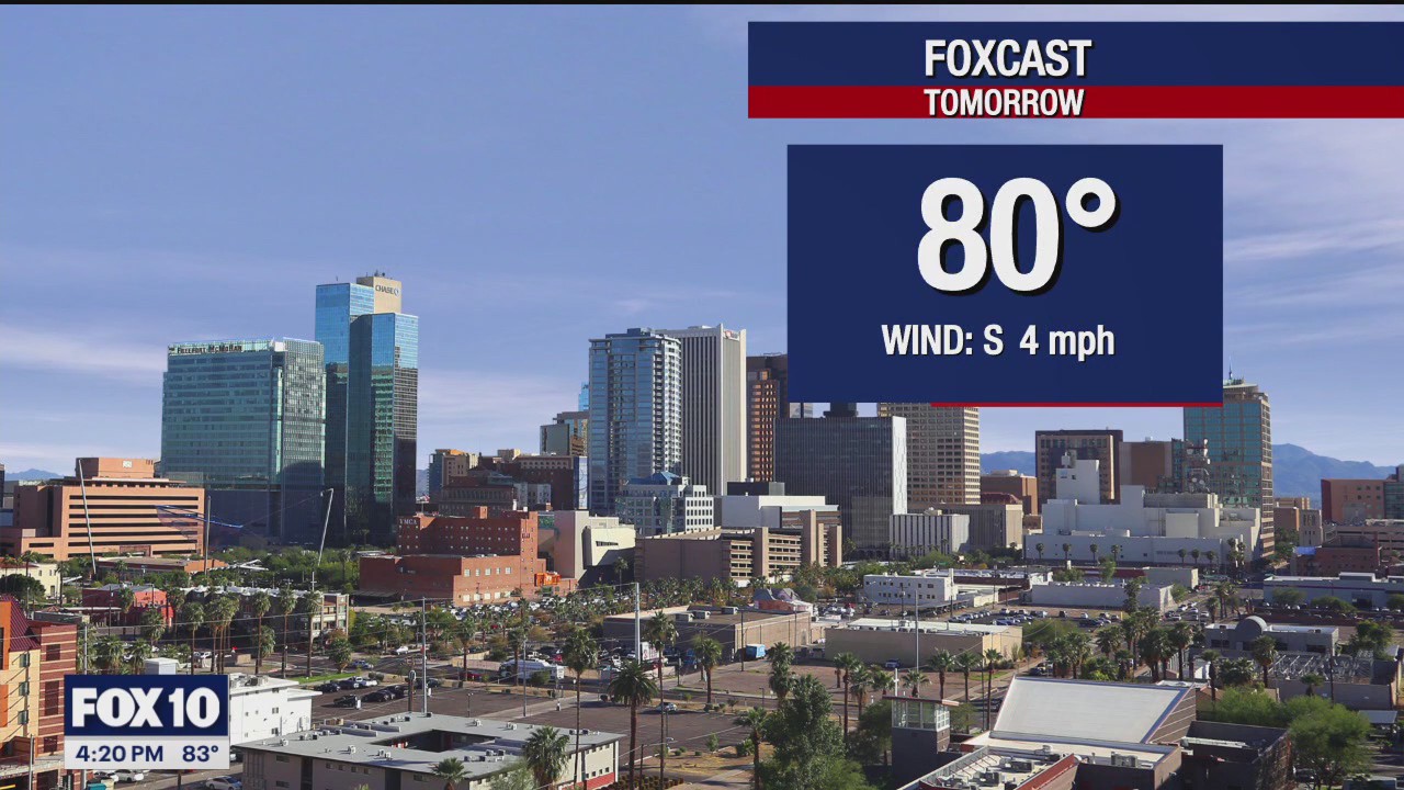 4 p.m. Weather Forecast - 11/22/24