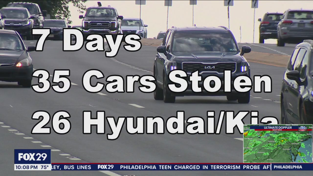 Police urge drivers to 'lock up' after 35 car thefts in just one week in New Castle County