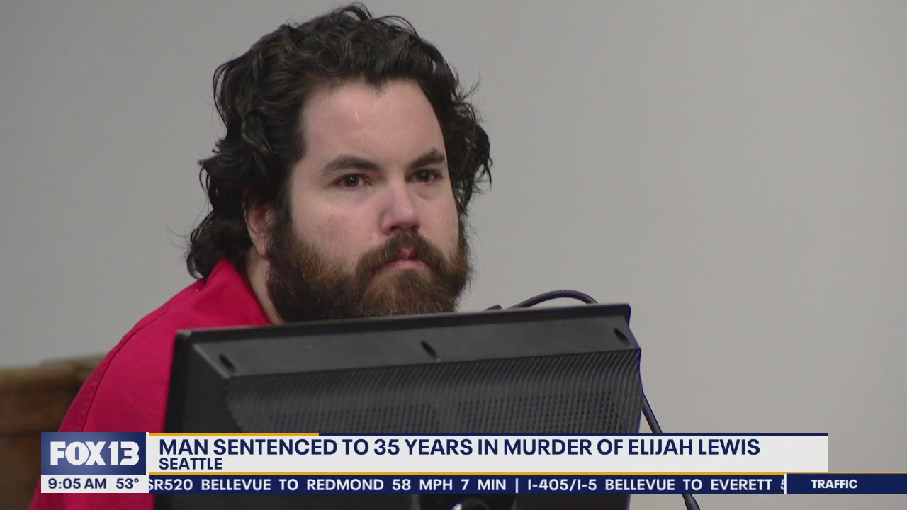 Man sentenced to 35 years in prison for killing Seattle activist Elijah Lewis