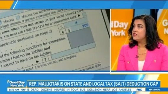 Staten Island Rep. Malliotakis talks tax deductions