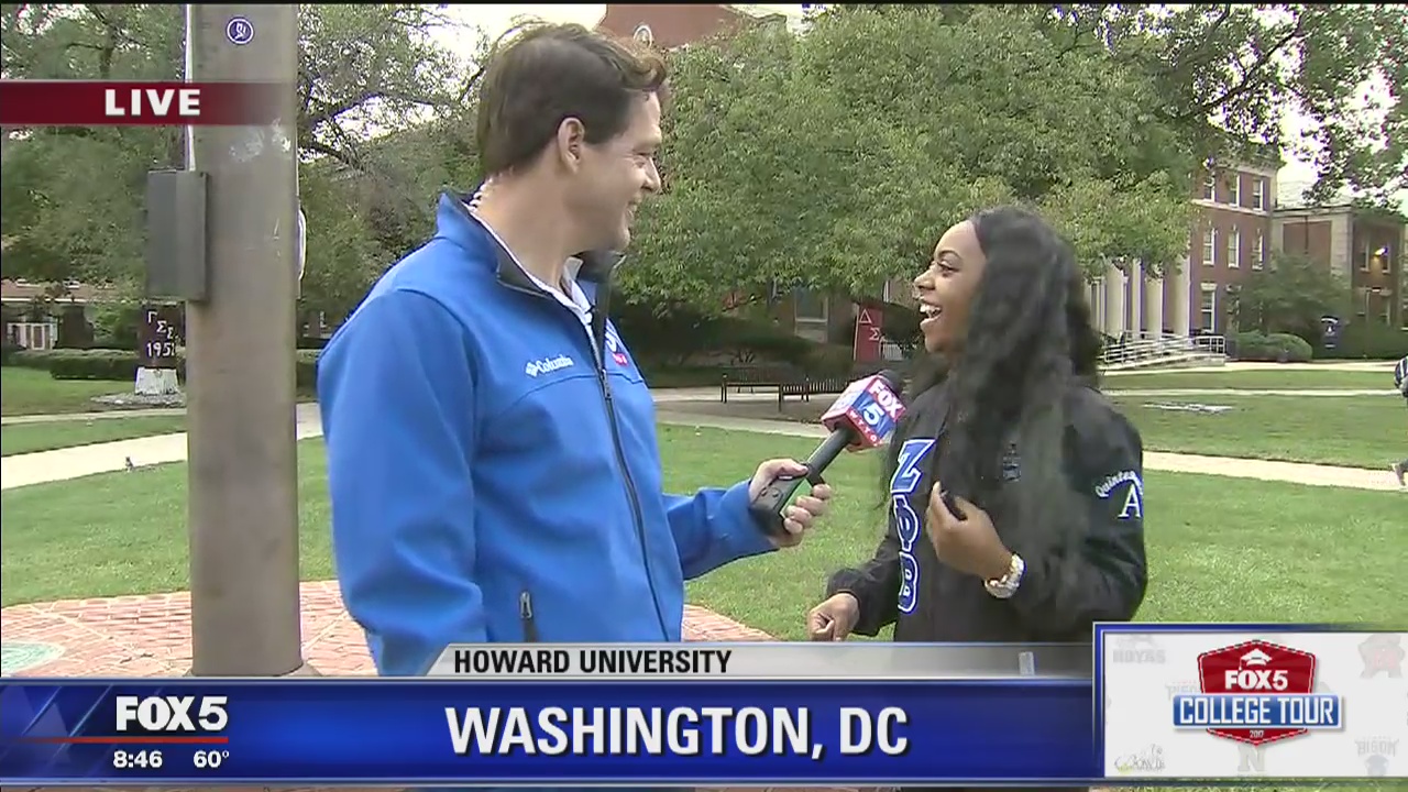 Greek Life| Howard University | FOX 5 College Tour