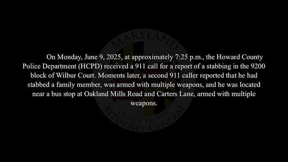 Body Cam Footage: Howard County fatal officer involved shooting