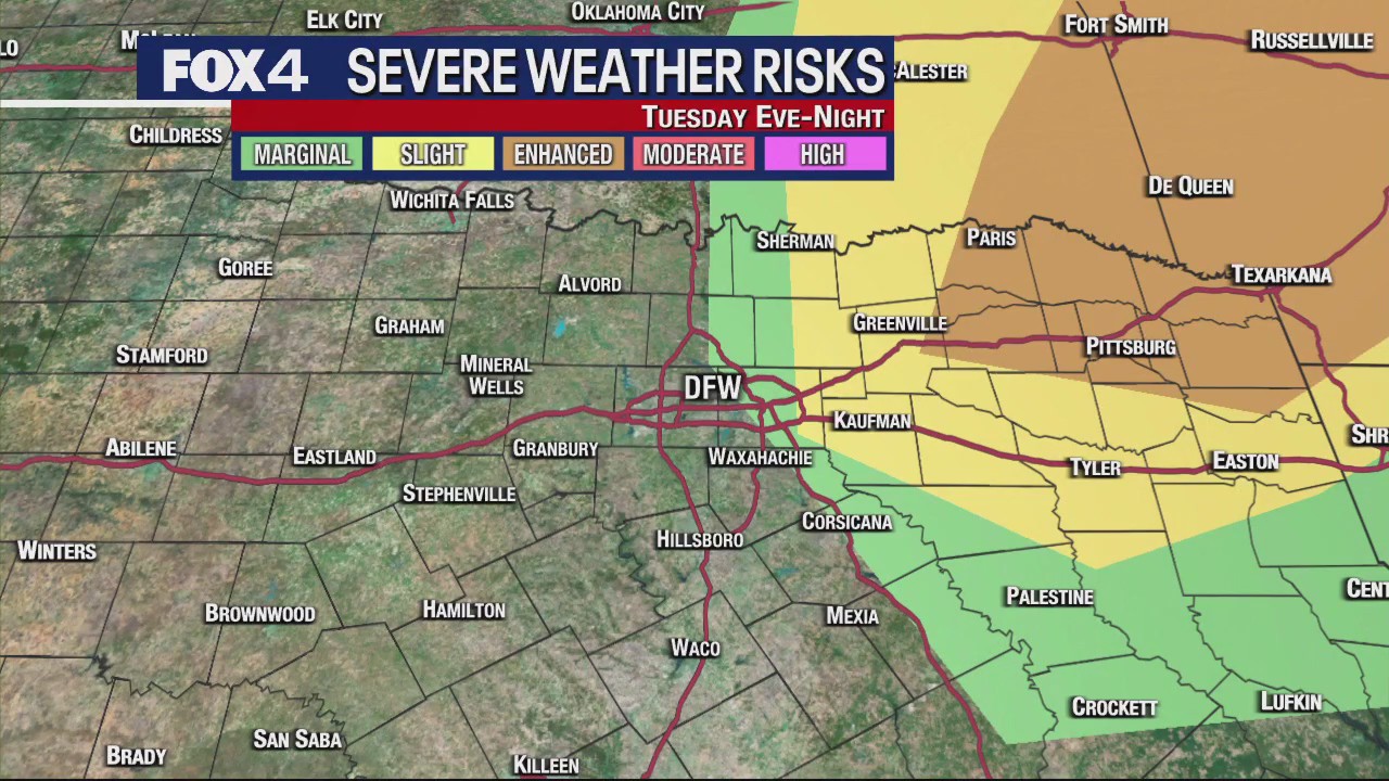 Dallas Weather: April 3 morning forecast