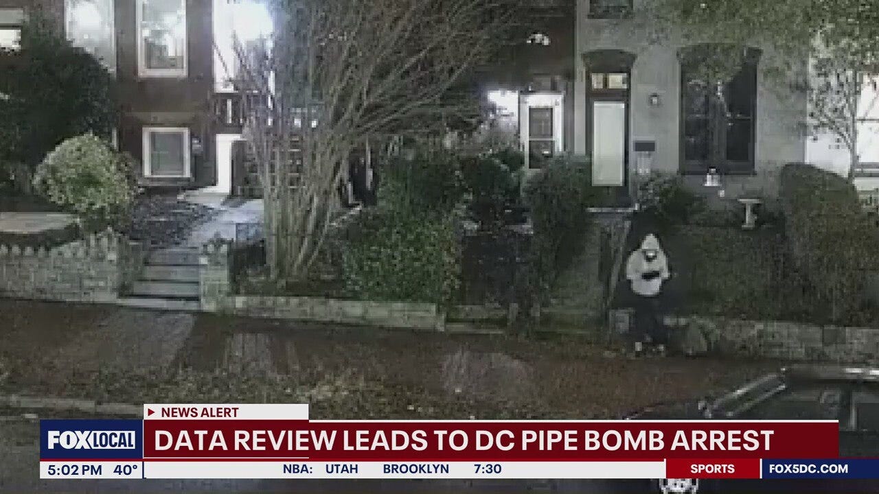 FBI takes man into custody over bombs planted before Jan. 6