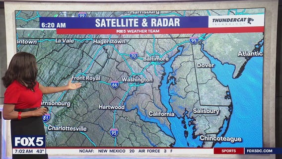 Sunday morning forecast: Mild and sunny, calm weather