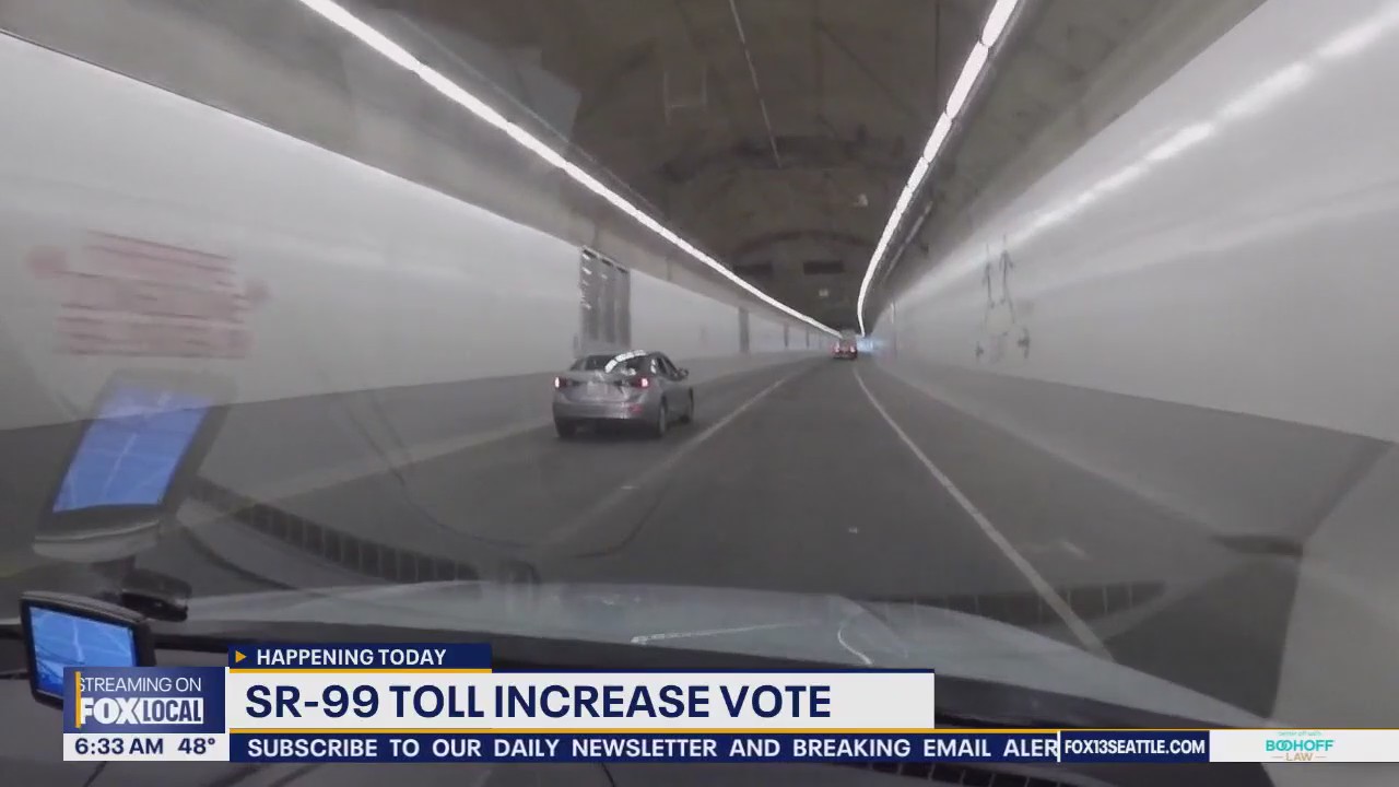 WA SR-99 toll increase up for vote
