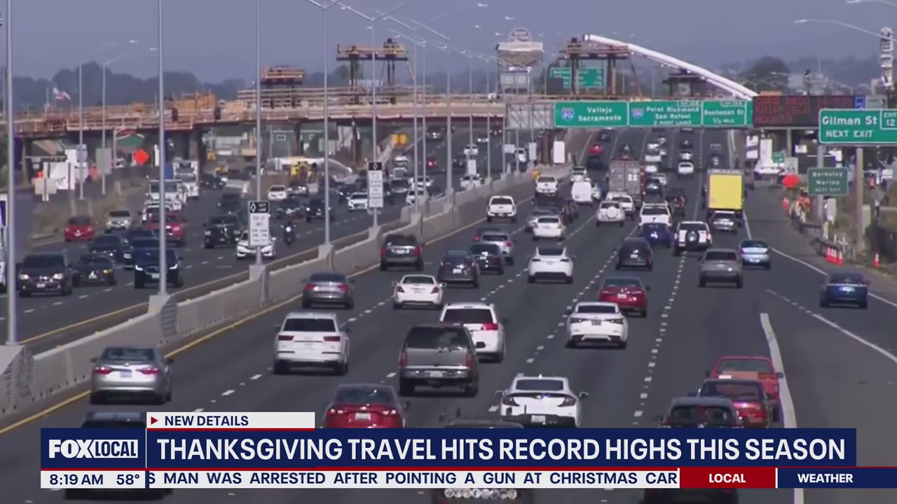Thanksgiving travel hits record highs this season | FOX 5 DC