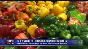 Study: Vegan diet helps boost cancer treatments