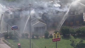 Vacant Channelview hotel catches fire a third time