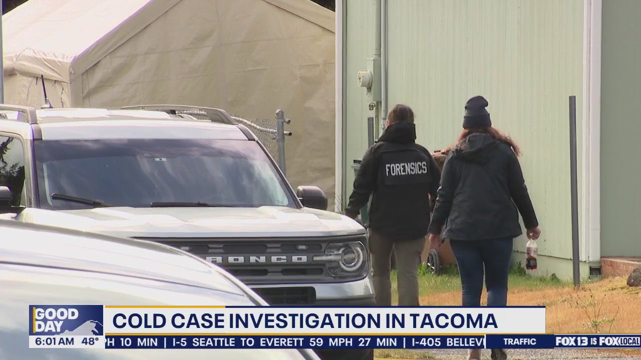 Cold case investigation in Tacoma