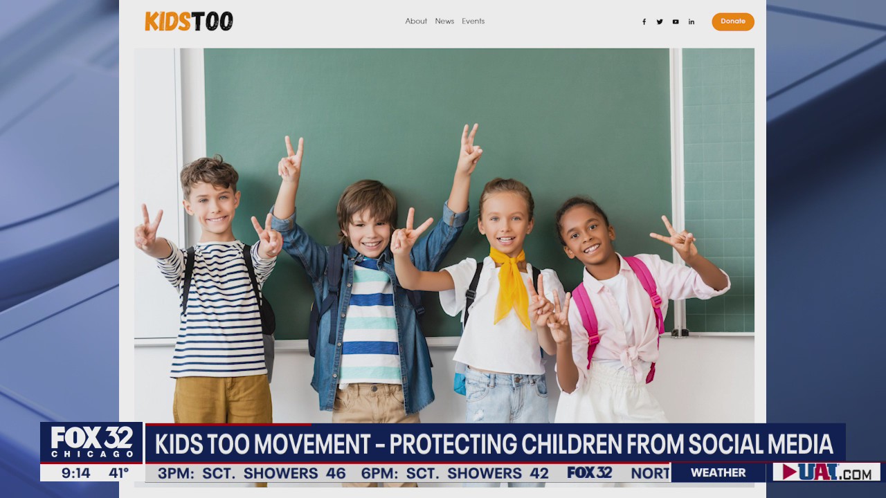 KIDS TOO movement aims to protect children from the dangers of social media