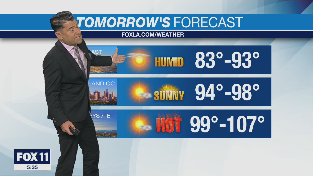 Weather Forecast for Wednesday, Sept. 7
