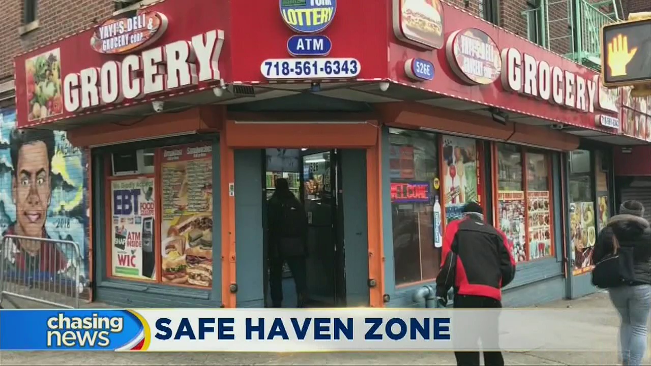 Chasing NewsBronx bodega is city's first Safe Haven Zone