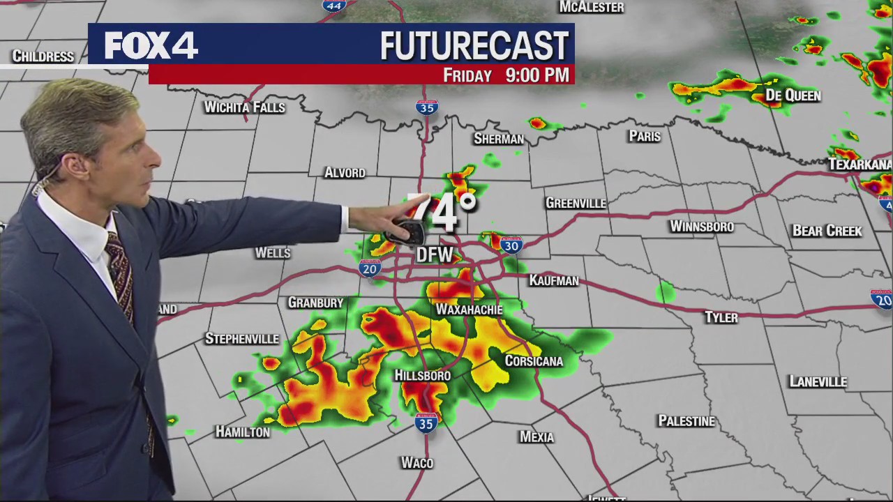 Dallas Weather: May 19 evening forecast