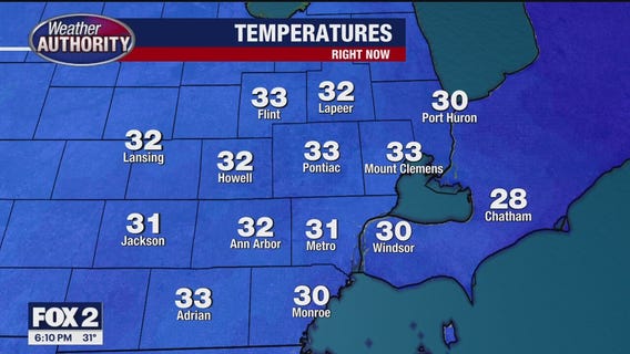 Chilly end to the weekend