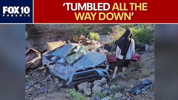 Good Samaritan saves victims in 'Hell's Gate' car crash