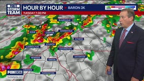 Monday evening weather forecast