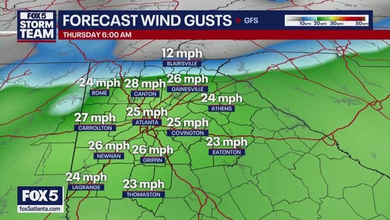 Wednesday afternoon forecast