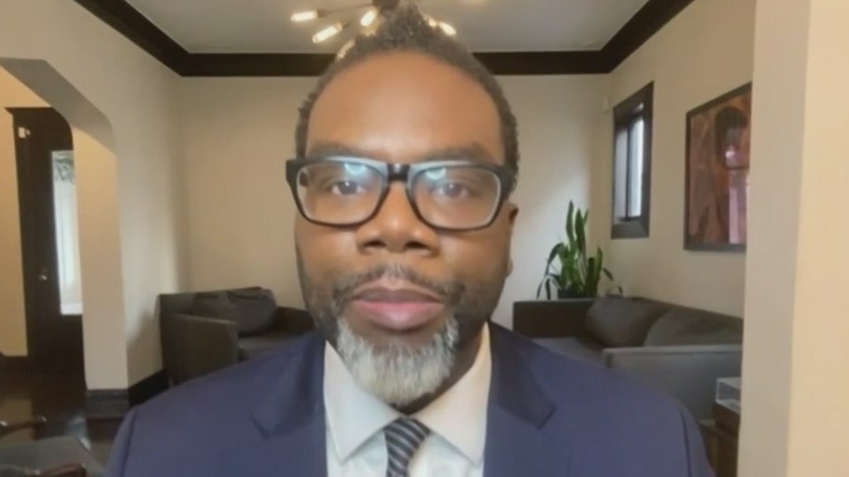 Chicago mayoral candidate Brandon Johnson shares outlook after advancing to April runoff