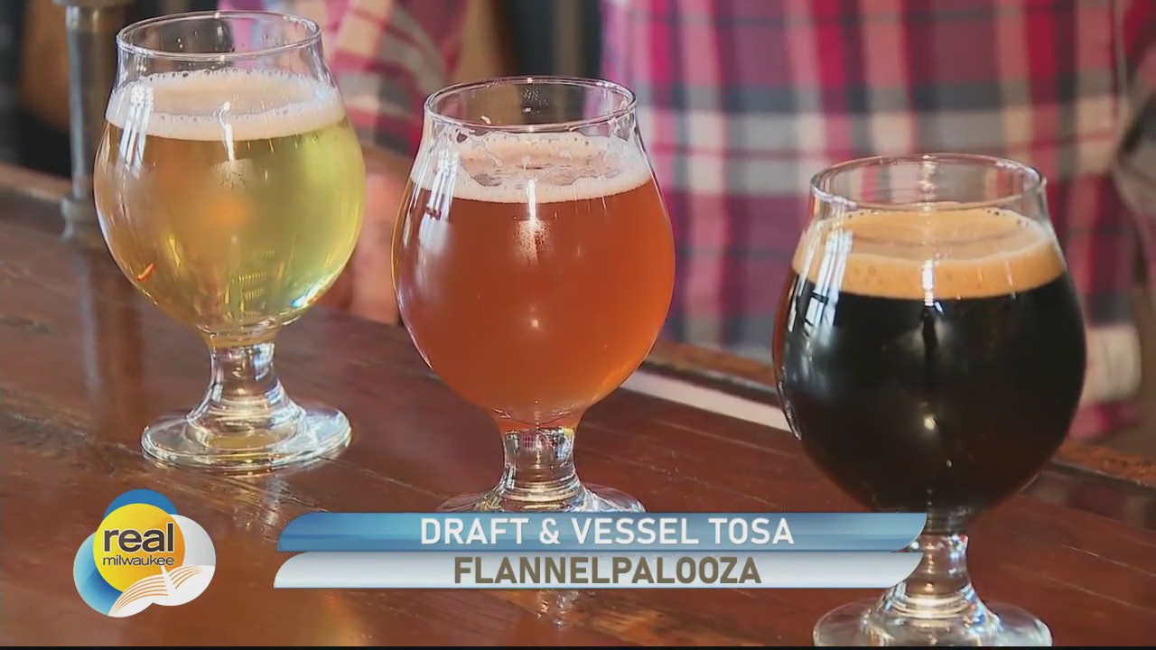 Visit the Draft & Vessel tap truck during Flannelpalooza