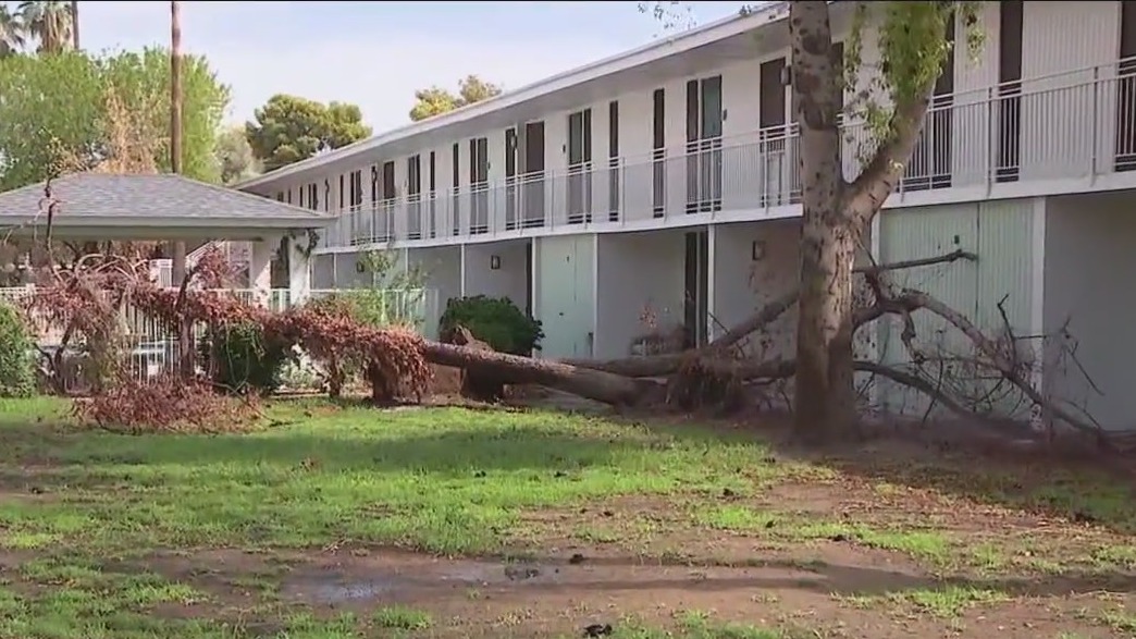 Monsoon storm damaged Phoenix area neighborhoods