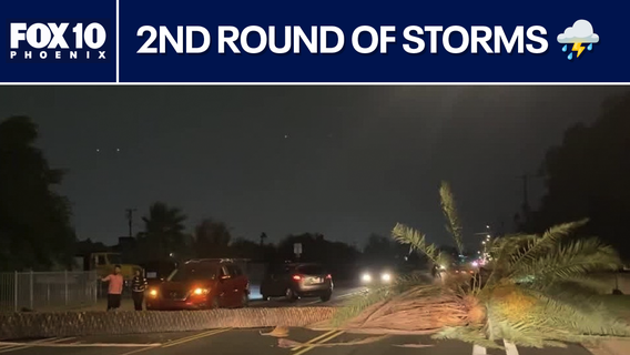 More monsoon damage in Phoenix from latest storms