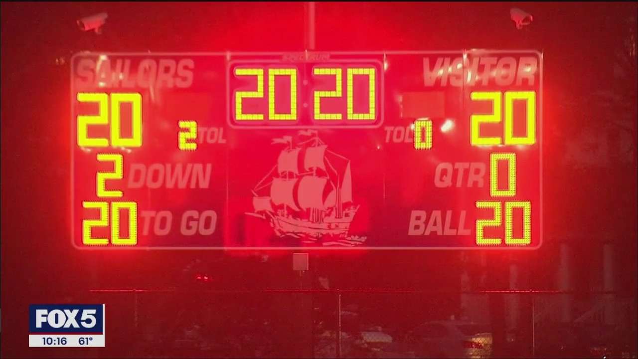 Long Island lights up to support graduating high school seniors