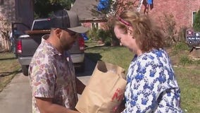 Businesses help Harris County residents, first responders after severe weather