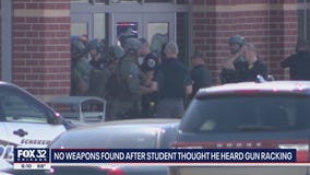 No weapons found after student thought he heard gun racking