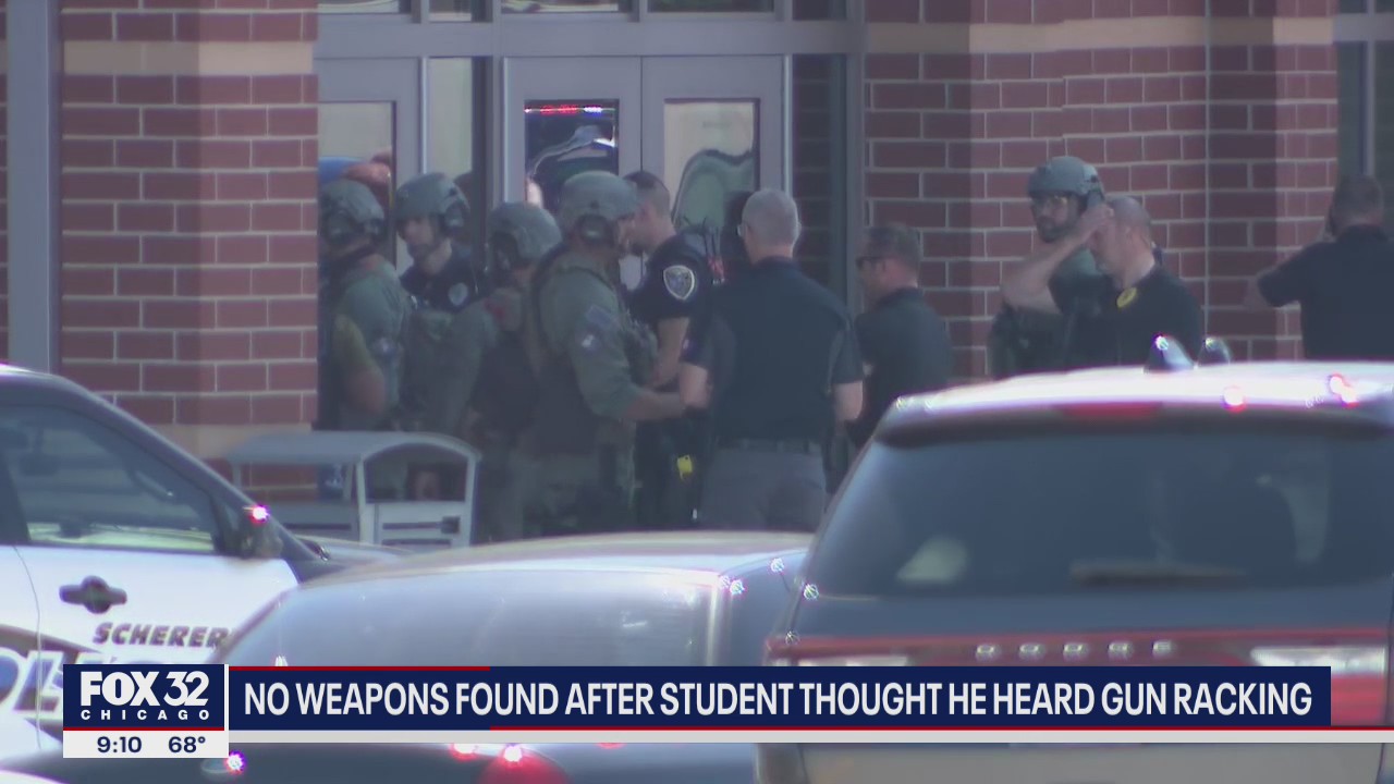 No weapons found after student thought he heard gun racking