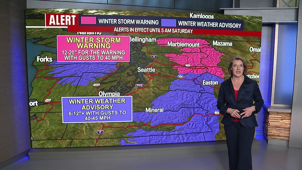 Seattle weather: winter weather advisory