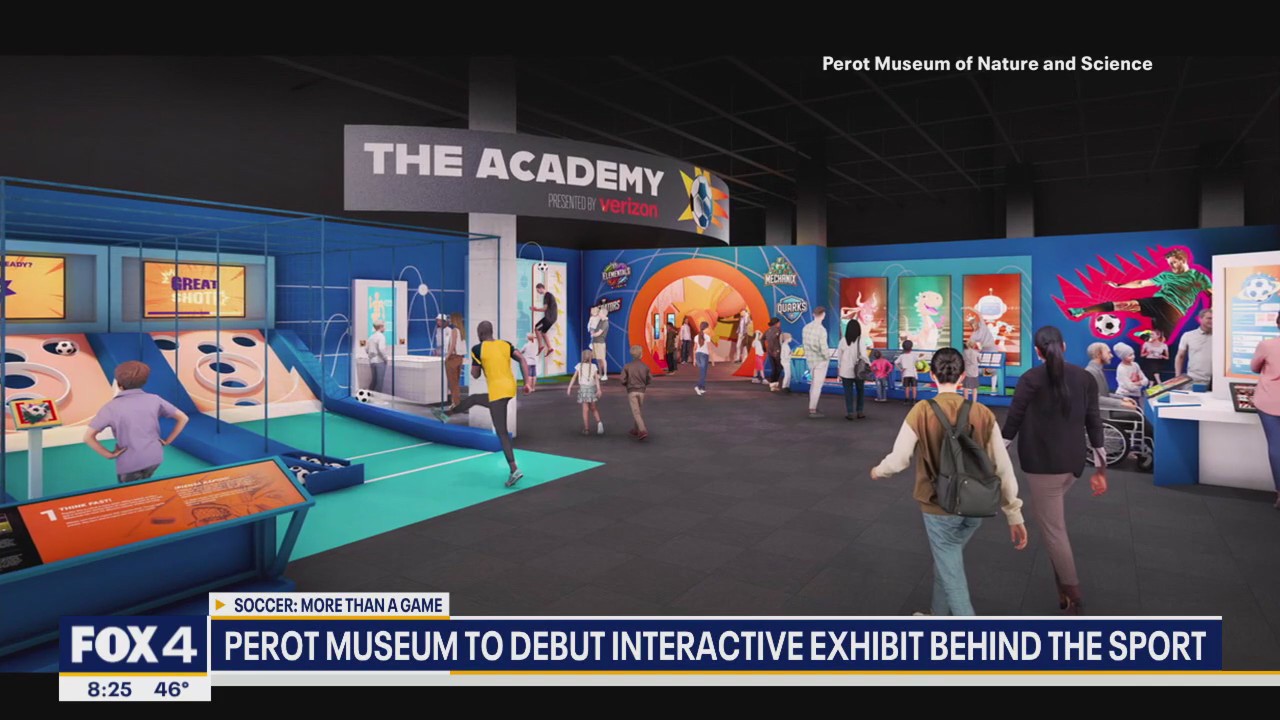 Perot Museum to debut interactive soccer exhibit