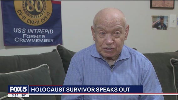 Holocaust survivor speaks out