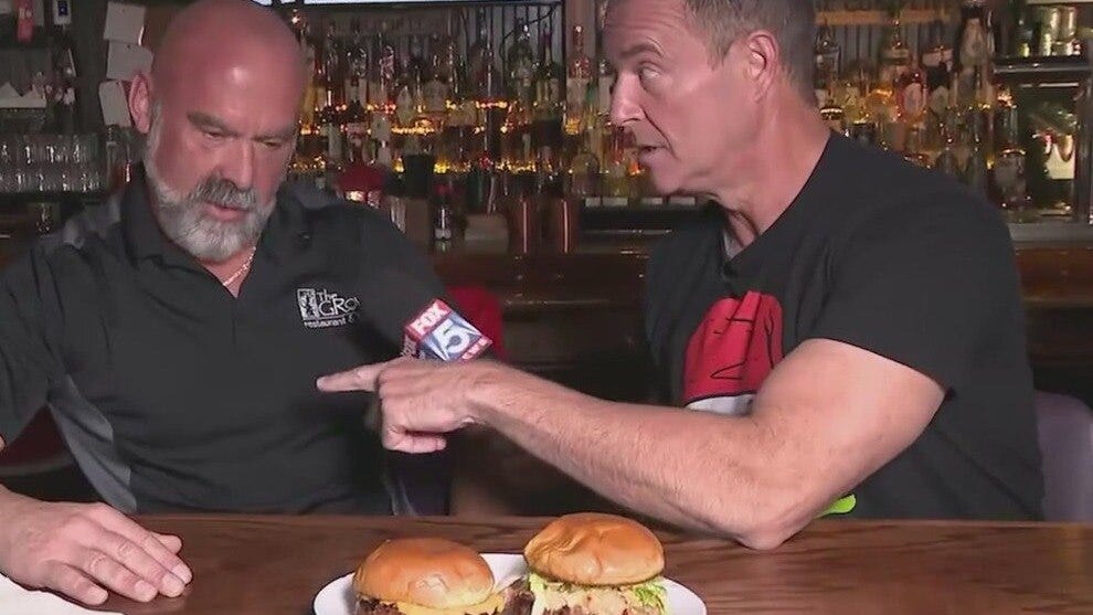 Burgers with Buck at The Grove