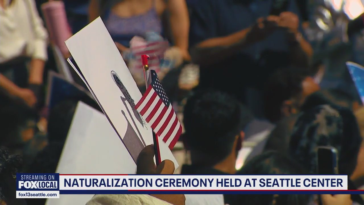 Seattle celebrates Independence Day with naturalization ceremony