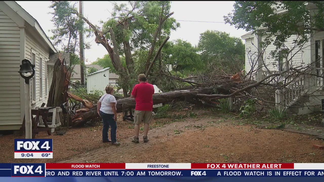 McKinney's serious storm damage from overnight storms