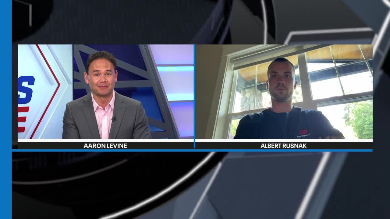 After game-winning goal, Sounders FC midfielder Albert Rusnak joins "Seattle Sports Live"