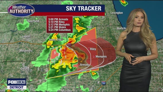 Severe weather sparks thunderstorm warning for three counties