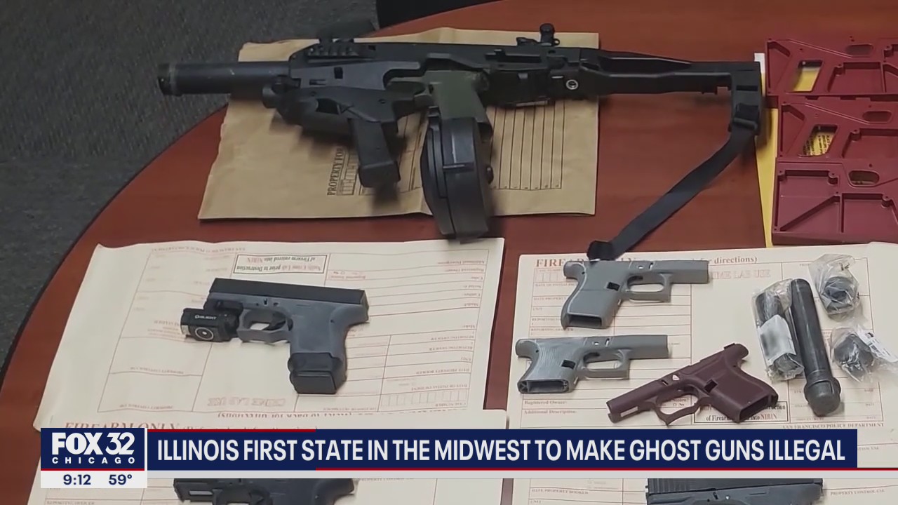 Illinois becomes first state in the Midwest to make ghost guns illegal