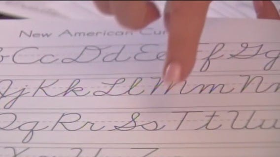 Push to strengthen cursive handwriting