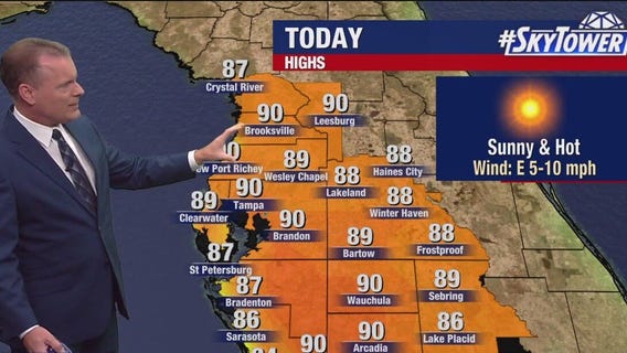 Tampa weather | Wednesday forecast
