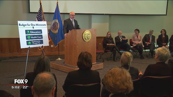 Minnesota Governor Tim Walz announces budget
