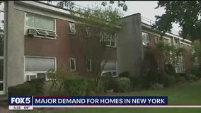 Major demand for homes in New York