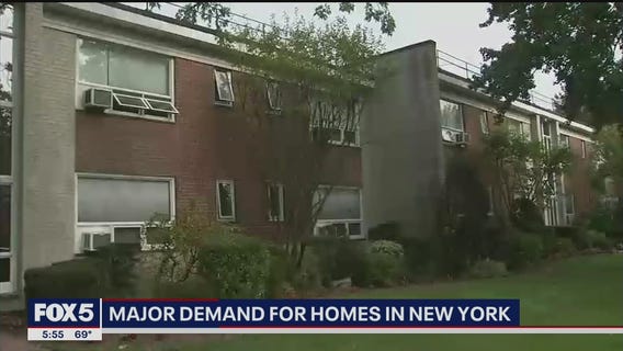 Major demand for homes in New York