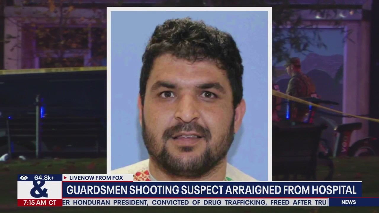 New photos show moments before DC Guardsmen shooting